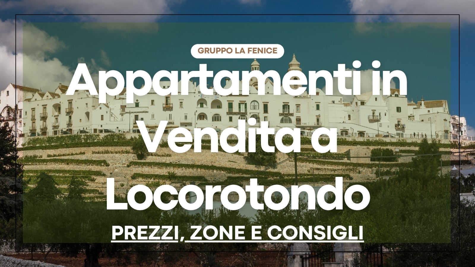 appartamenti in vendita Locorotondo centro storico