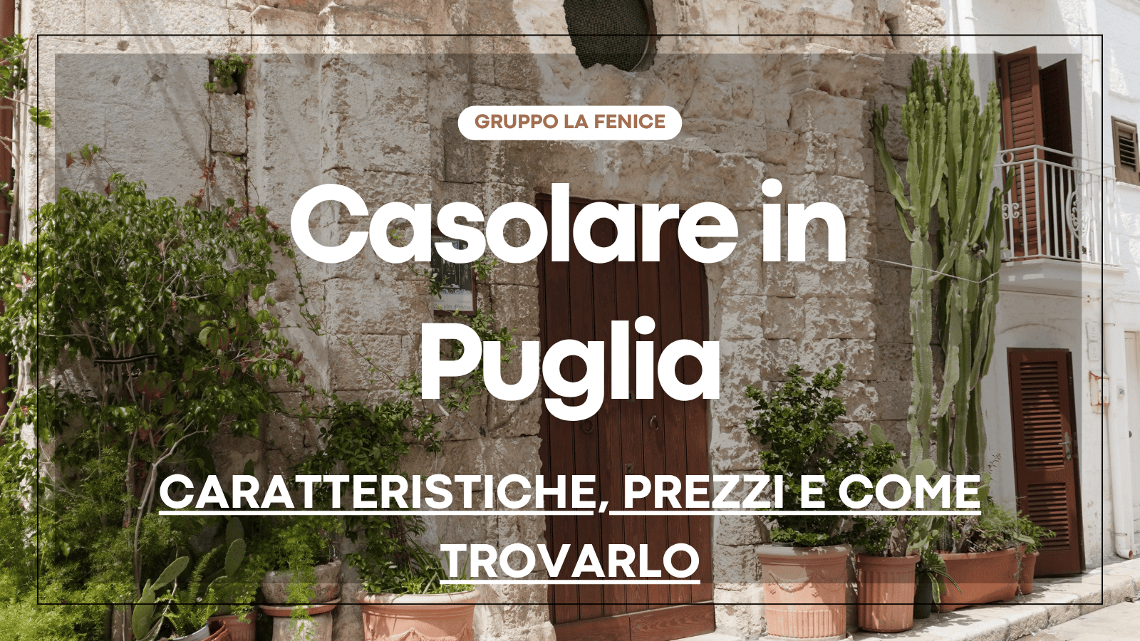 casolare in vendita Puglia pietra calcarea campagna ulivi Valle d'Itria