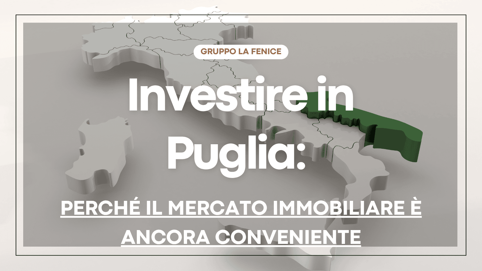 investimento immobiliare Puglia Valle d'Itria trullo masseria rendimento 2026