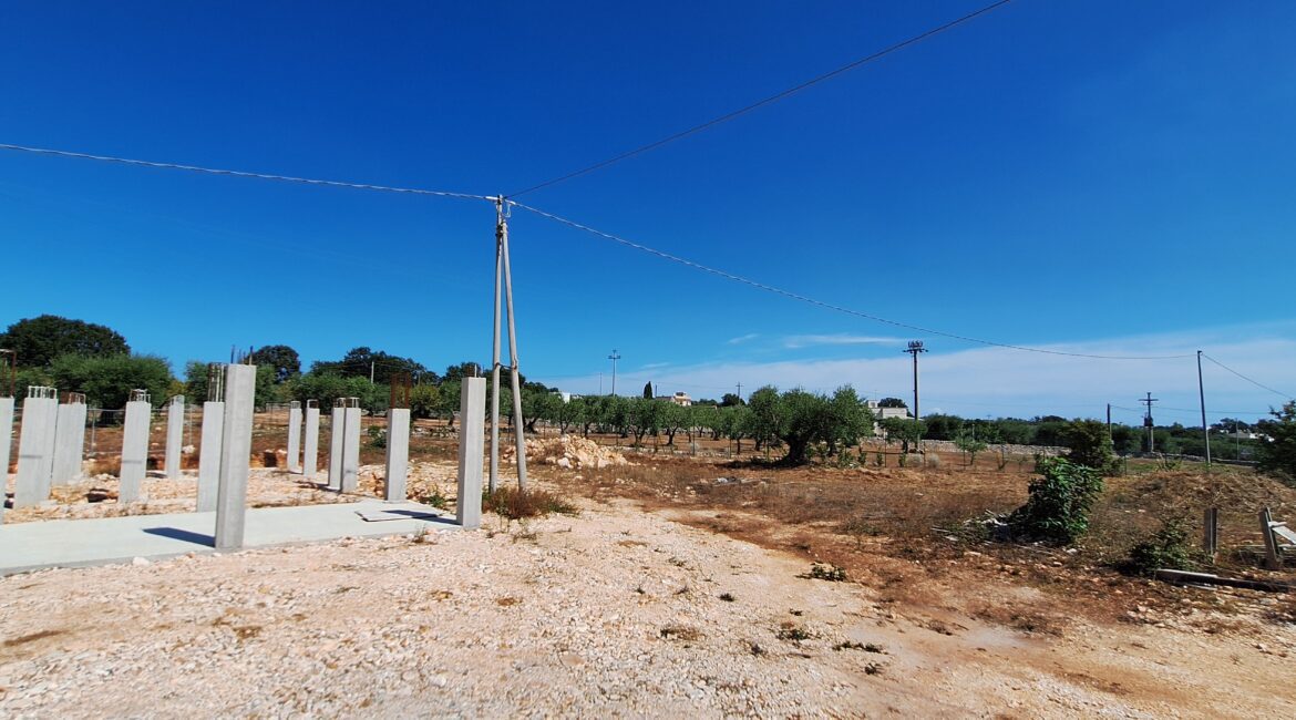 Villa in costruzione