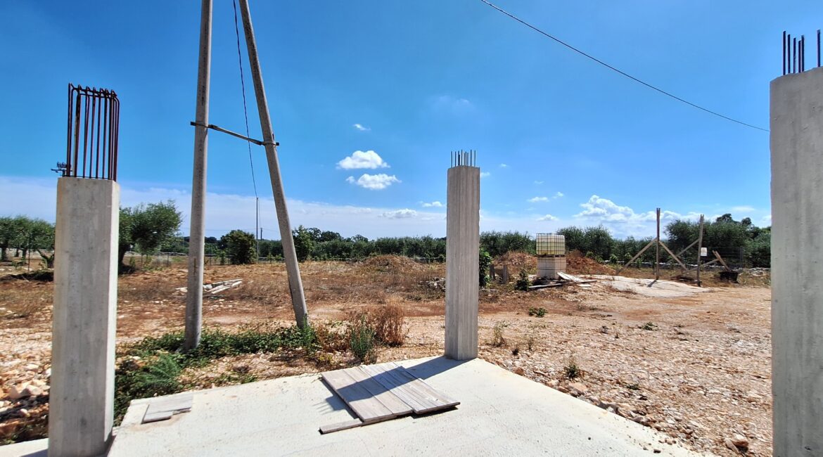 Villa in costruzione